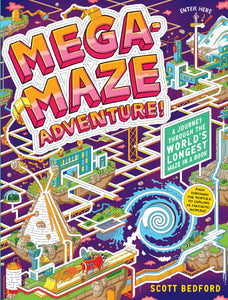 Mega-Maze Adventure Book