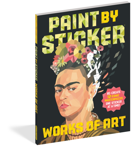 Paint By Sticker: Works of Art