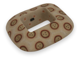 Melanie West—Cream Bracelet