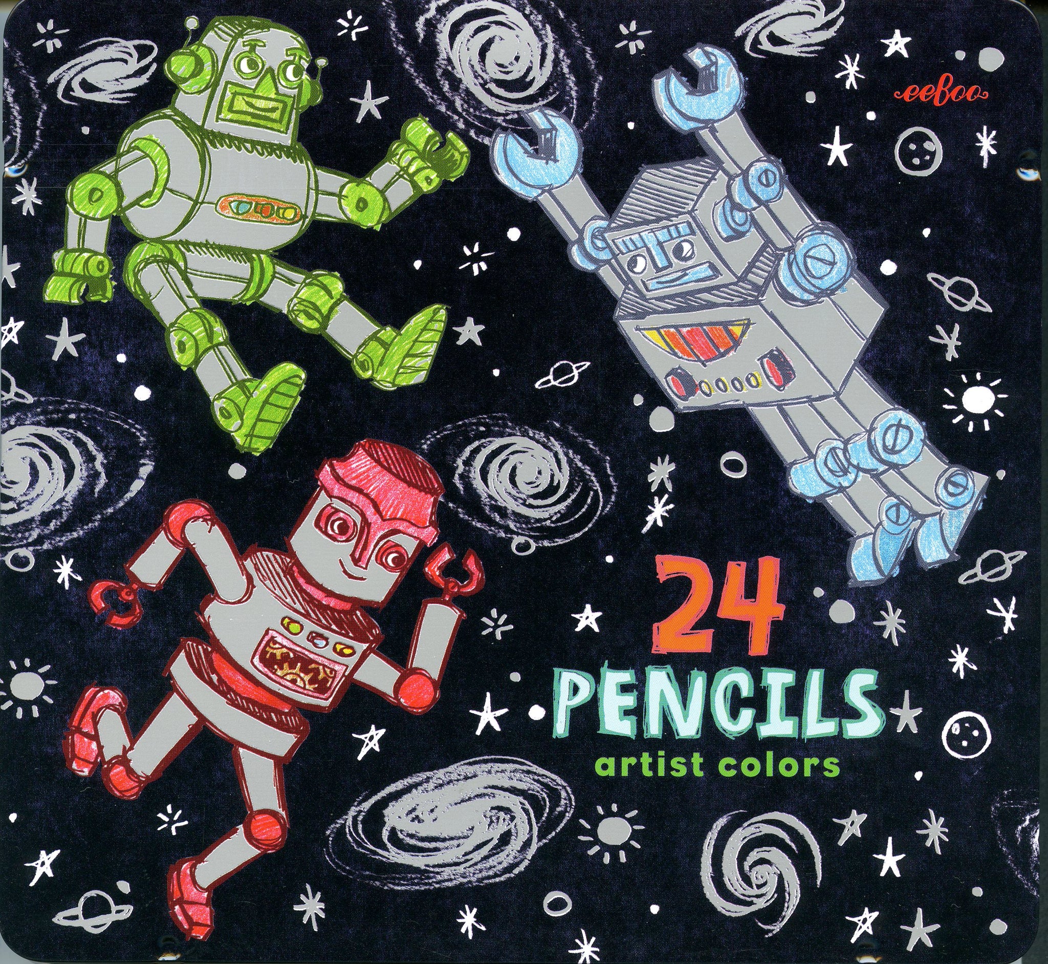 Color Pencil Set—24 Colors – Racine Art Museum Store
