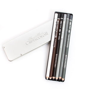 Cretacolor Sketching Pencils, Set of 6