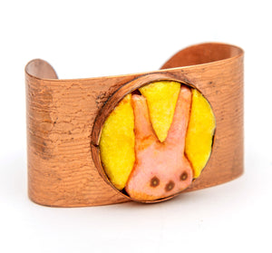 Peepoline Copper Cuff