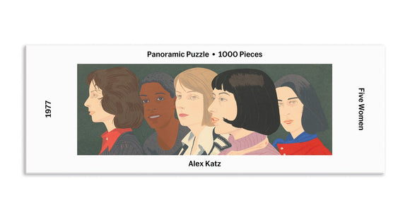 Alex Katz—Five Women Panoramic Puzzle, 1,000 Pieces
