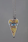 Betsy Youngquist—Eye Heart Pendant Necklaces