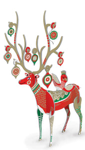 Folksy Reindeer Pop + Slot Dioramas