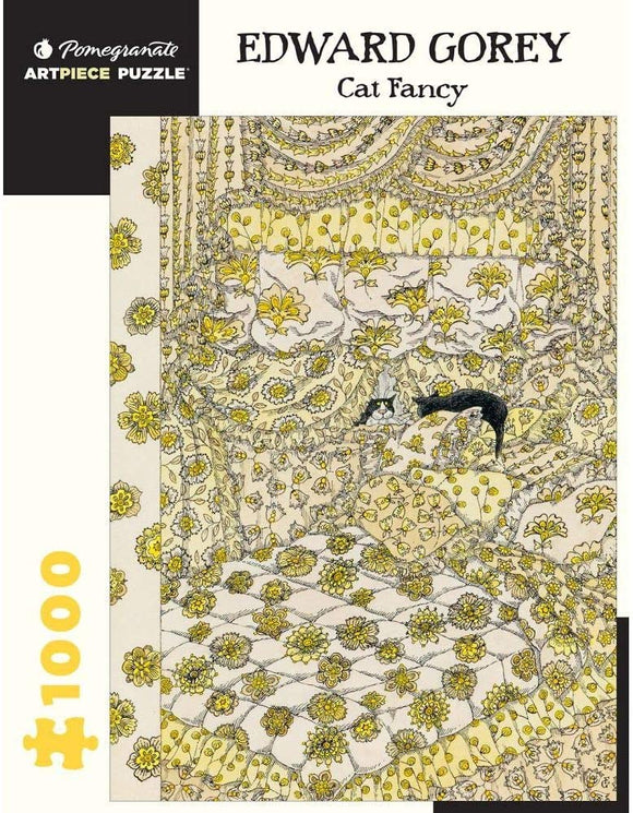 Edward Gorey—Cat Fancy Puzzle, 1,000 Pieces