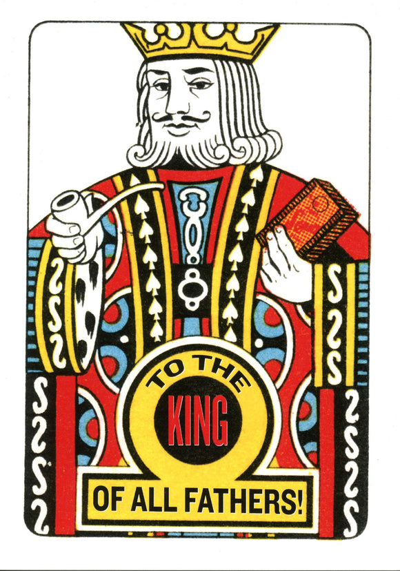 King Father's Day Card