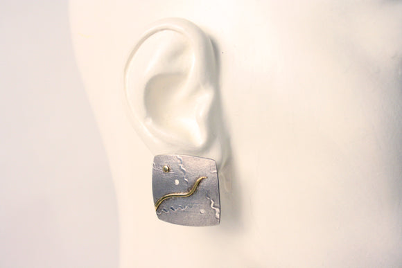 Eleanor Moty—Square Earrings