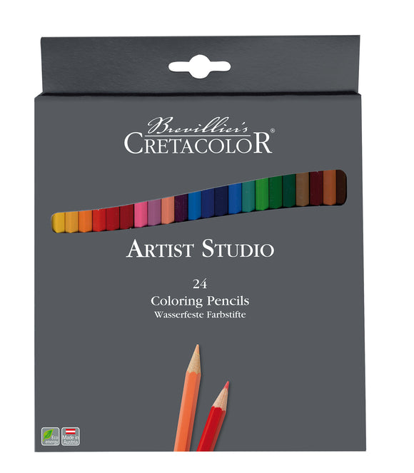 Cretacolor Artist Studio Colored Pencils, Set of 24