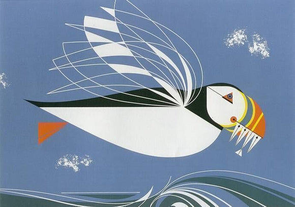 Charley Harper—Puffin (The Name is Puffin)