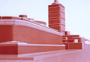 Frances Myers—Johnson Wax Building Print